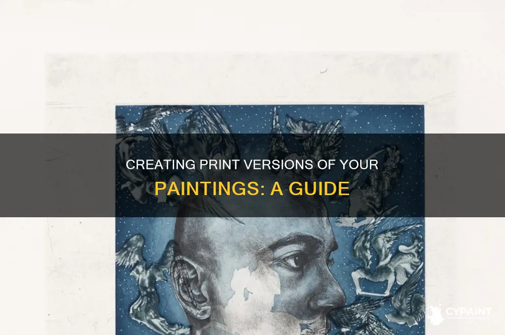 how do i turn my paintings into prints