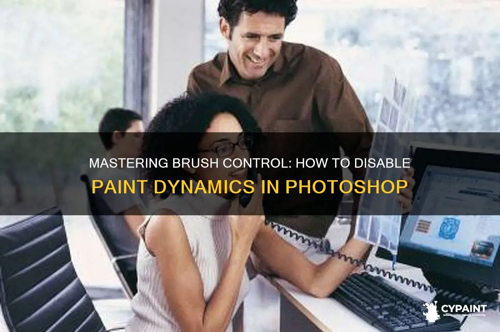 how do i turn off paint dynamics