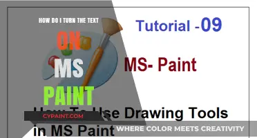 The Easiest Way to Rotate Text in MS Paint