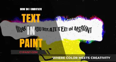 Unrotate Text in Paint: Quick Steps to Fix Rotated Text Easily