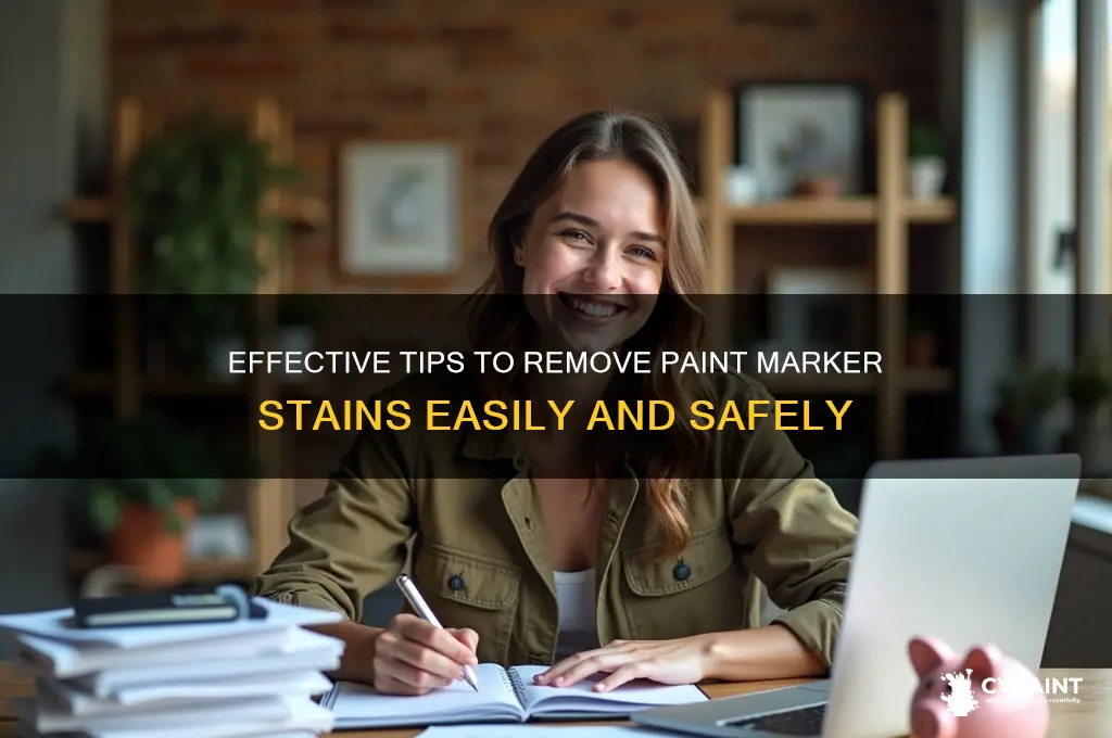 how do i wipe off paint marker