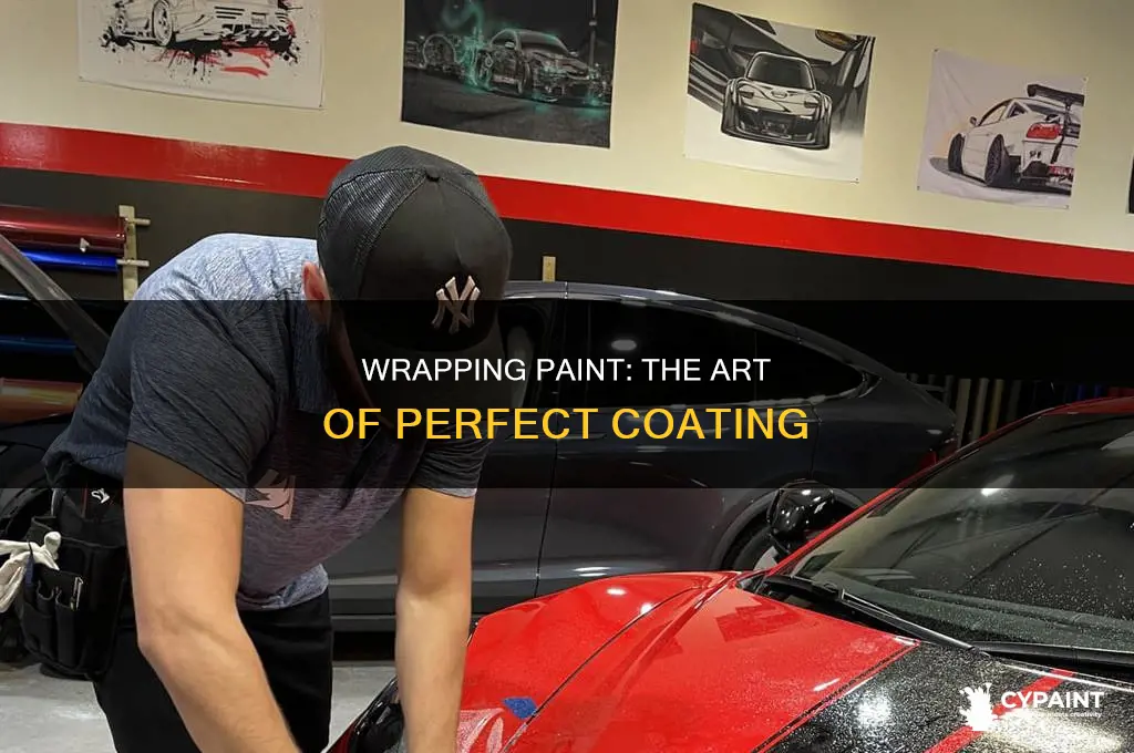 how do i wrap my paint between coats