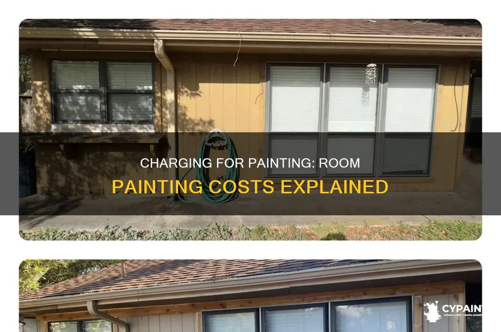 how do painters charge to paint a room