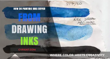 Explore the Differences: Painting vs Drawing Inks