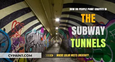 Urban Graffiti: Exploring Underground Artistry in Subway Tunnels