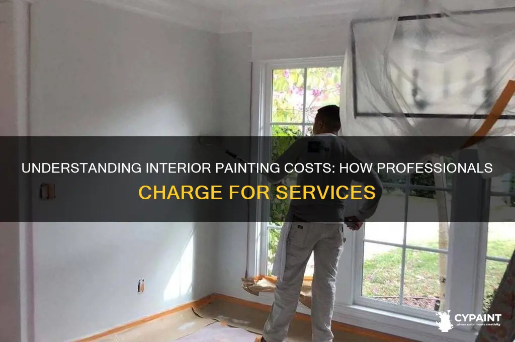 how do they charge for interior painting