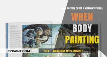 Body Painting Techniques: Modesty and Artistry in Covering a Woman's Vagina