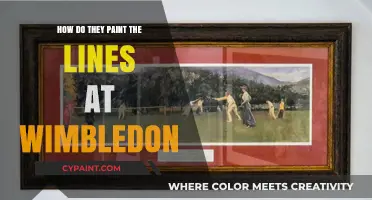 The Art of Wimbledon's Lines: Painting the Perfect Court