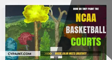 The Art of Painting NCAA Basketball Courts