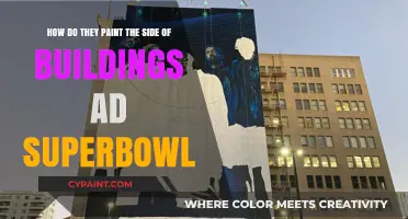Super Bowl Building Ads: The Art of Painting Giant Murals