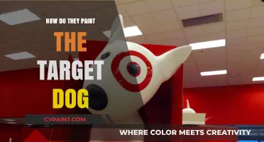 Unveiling the Art: How the Target Dog's Iconic Look is Painted
