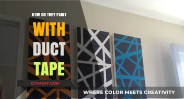 Unleashing Creativity: The Art of Painting with Duct Tape Techniques
