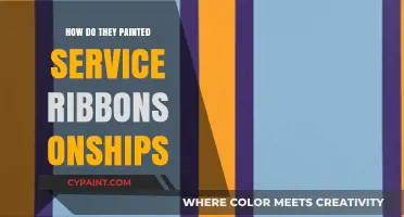Painting Service Ribbons on Ships: Techniques, Traditions, and Symbolism Explained