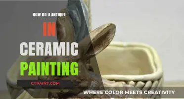 Mastering the Art of Antiquing in Ceramic Painting Techniques