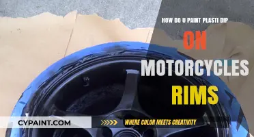 Spraying Plasti Dip on Motorcycle Rims: A Step-by-Step Guide