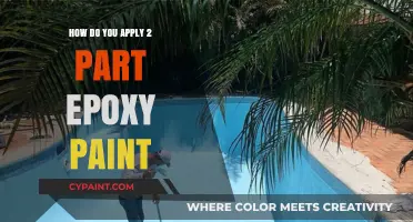 Applying Epoxy Paint: A Two-Part Process