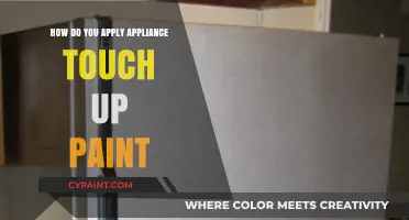 Applying Touch-Up Paint: A Quick Guide for Appliances