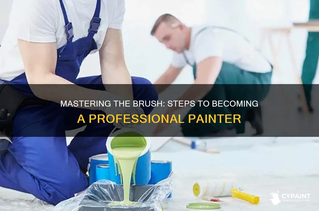 how do you become a professional painter
