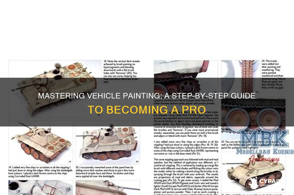 how do you become a vehicle painter
