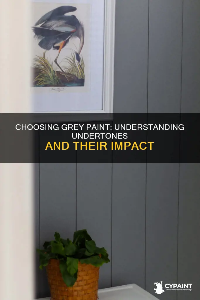 how do you bring out undertones in grey paint