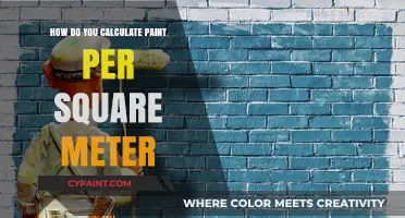 Calculating Paint Coverage: Square Meter Method