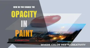 Adjusting Opacity in Paint: A Simple Guide
