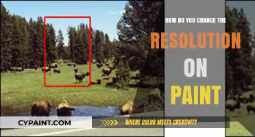 Adjusting Resolution in Paint: A Simple Guide