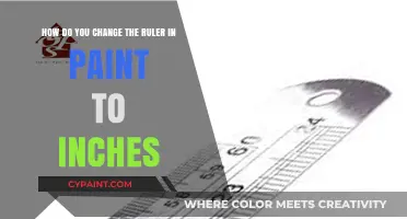 Switch Paint Ruler to Inches: Quick Guide for Easy Measurement
