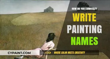 Mastering the Art of Properly Titling Paintings: A Comprehensive Guide