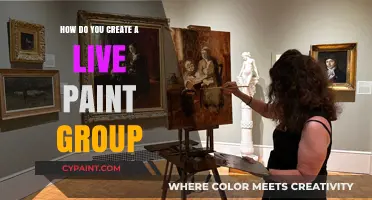 Creating Live Paint Groups: A Step-by-Step Guide