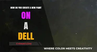 Creating Custom Paint on Your Dell: A Step-by-Step Guide
