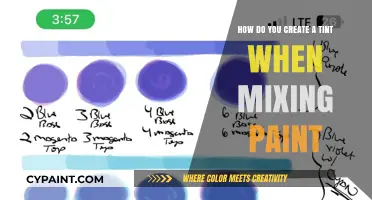 Creating Tints: Mastering the Art of Mixing Paint