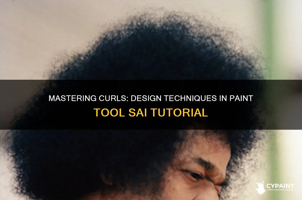 how do you curl a design in paint tool sai