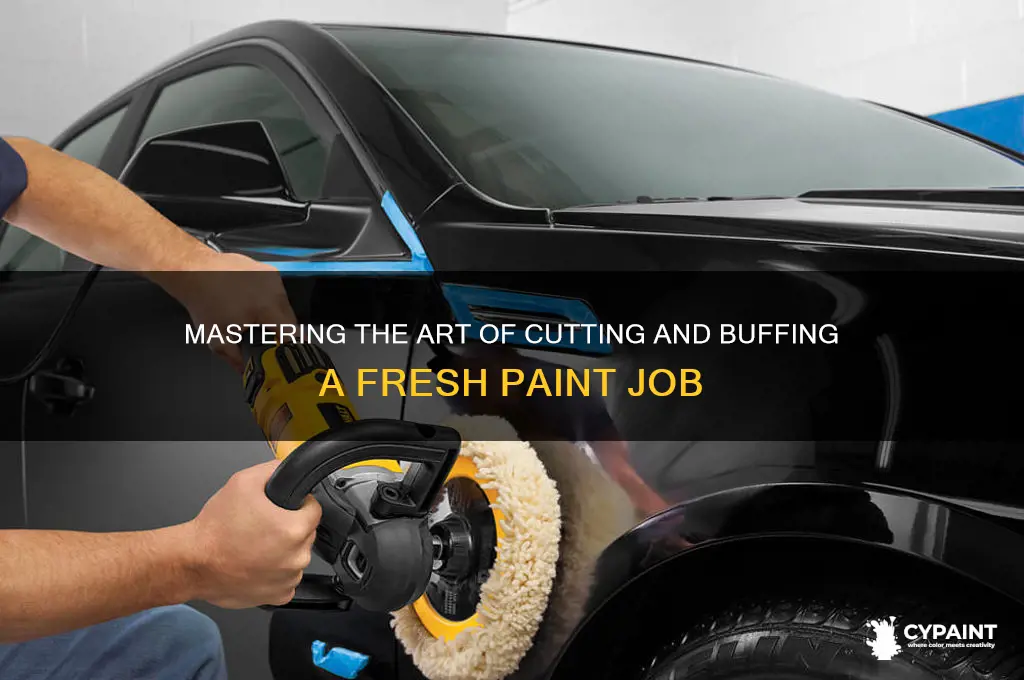 how do you cut and buff a new paint job