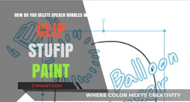 Removing Speech Bubbles in Clip Studio Paint: A Quick Guide