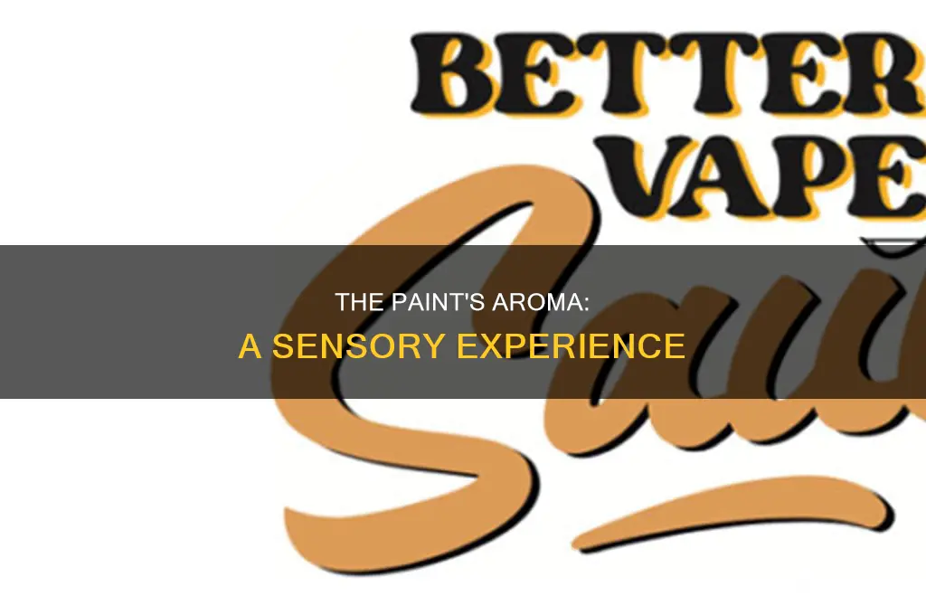 how do you describe the smell of paint