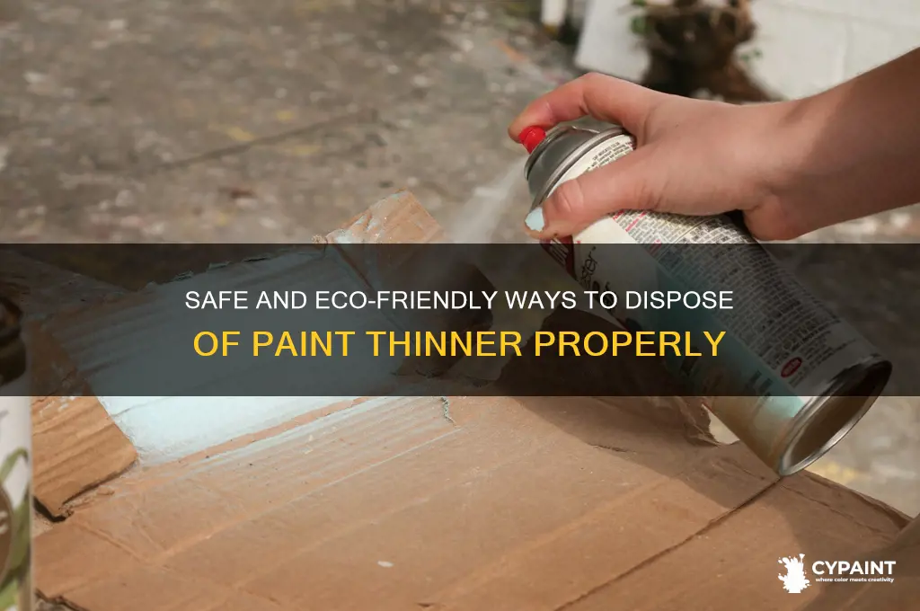 how do you dipose of paint thinner