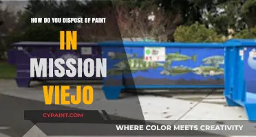 Dispose of Paint in Mission Viejo: A Guide