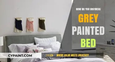 Revitalize Your Grey Painted Bed: Easy Distressing Techniques for a Vintage Look