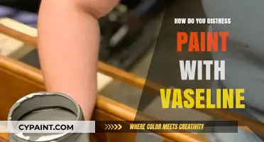 Distressing Paint with Vaseline: A Creative DIY Technique Guide