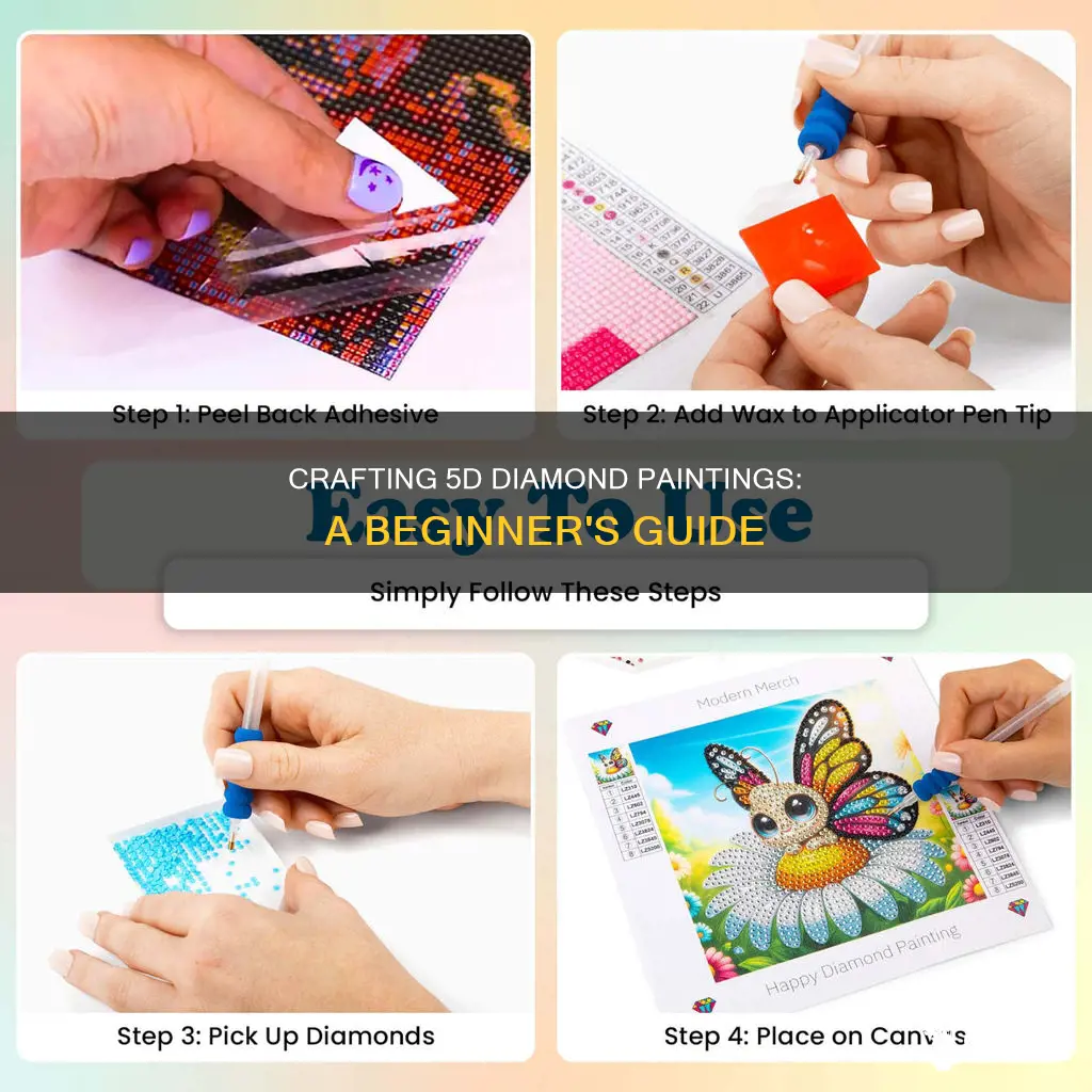 how do you do a diy 5d diamond painting