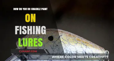 Mastering Crackle Paint Technique for Fishing Lures
