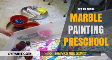 Easy Marble Painting Techniques for Preschoolers: Creative Craft Ideas