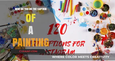 Crafting Captivating Painting Captions: A Creative Guide