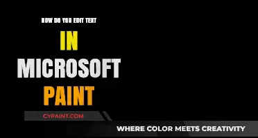 Editing Text in MS Paint: A Step-by-Step Guide