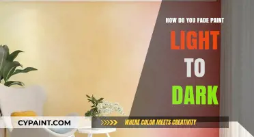Creating an Ombre Effect: Fading Paint from Light to Dark