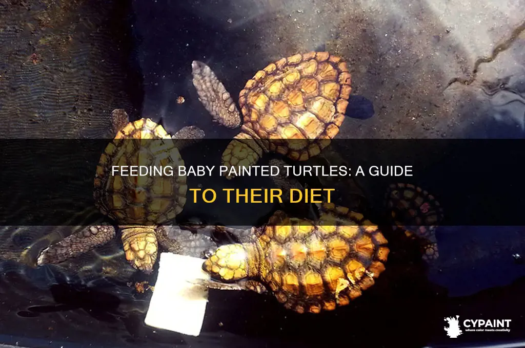 how do you feed a baby painted turtle