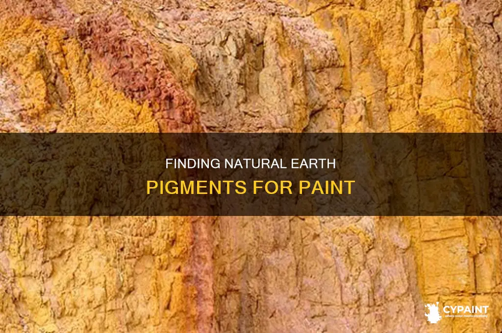 how do you find earth piments for paint