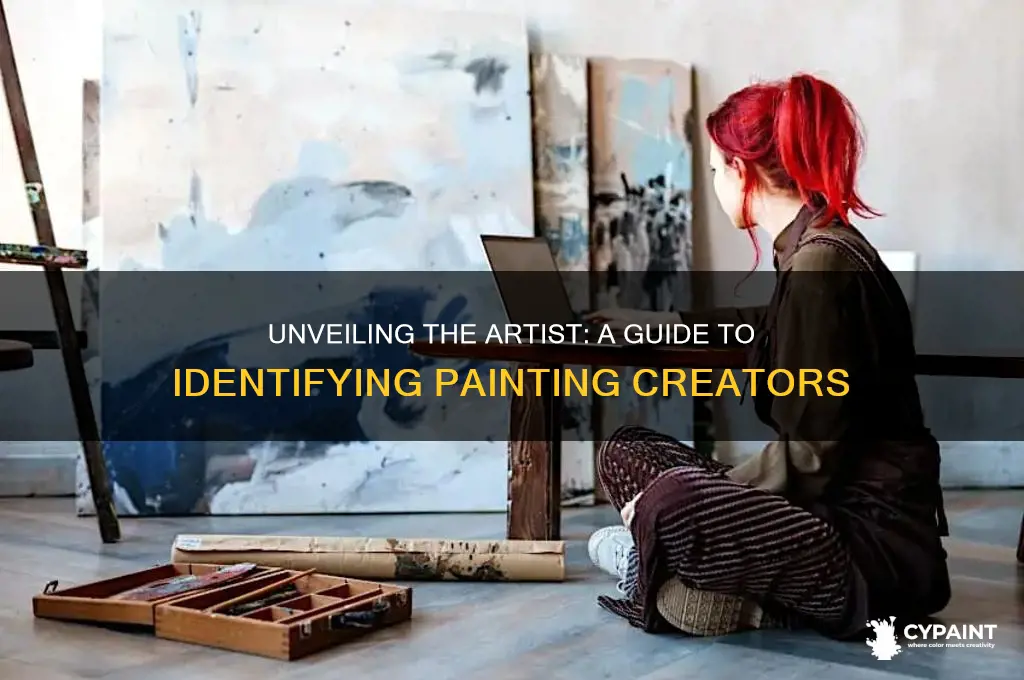 how do you find out the artist of a painting