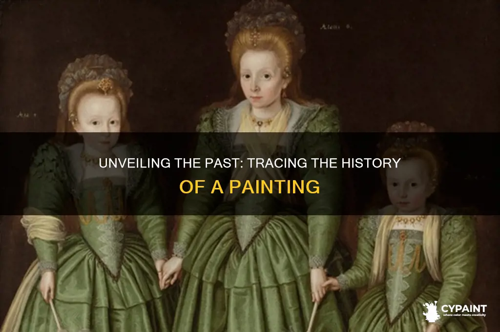 how do you find out the history of a painting